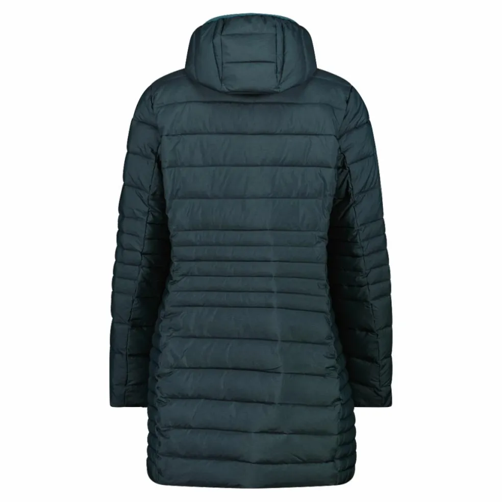 Piumino lungo Sorona® Aura melange da donna
