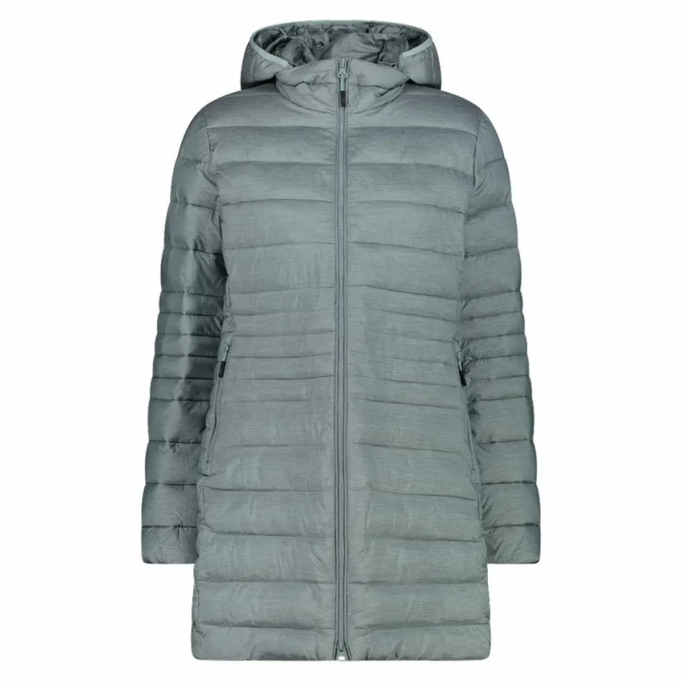 Piumino lungo Sorona® Aura melange da donna
