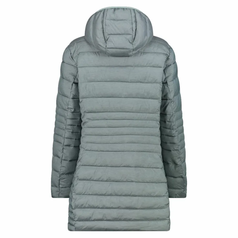 Piumino lungo Sorona® Aura melange da donna