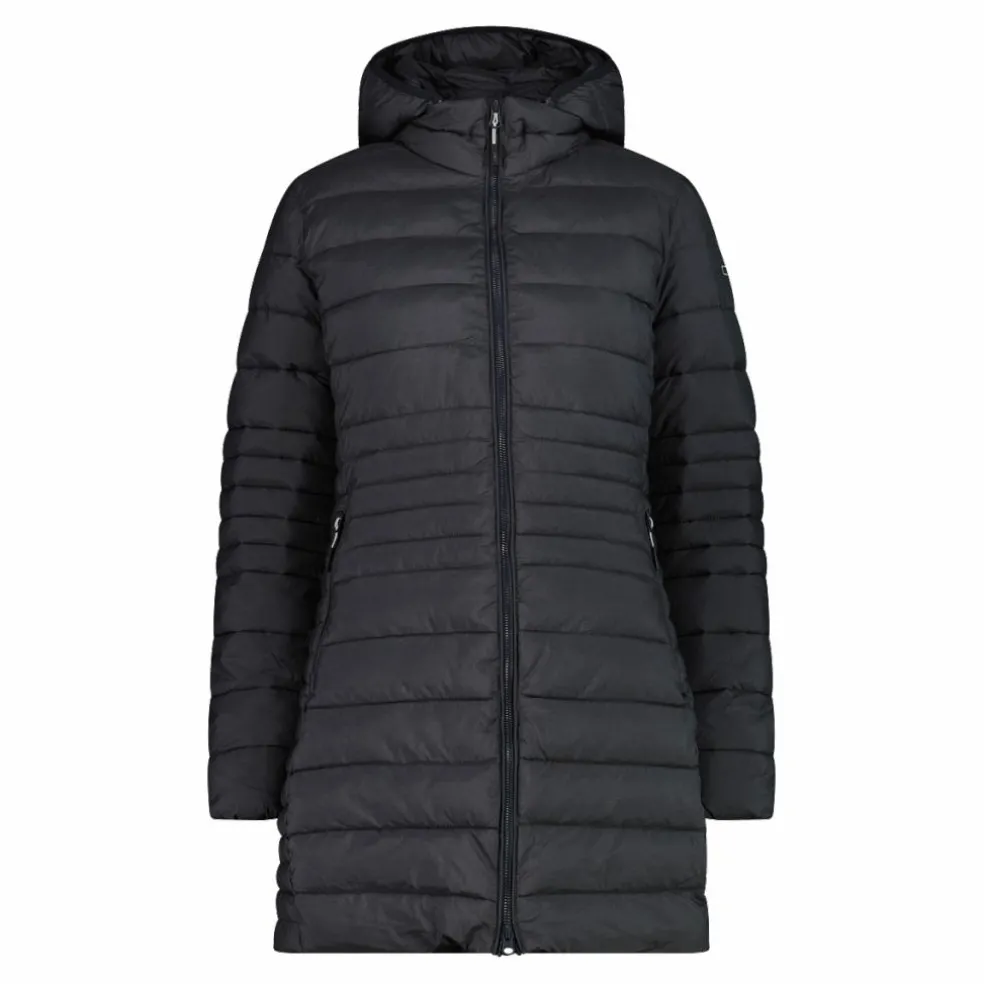 Piumino lungo Sorona® Aura melange da donna