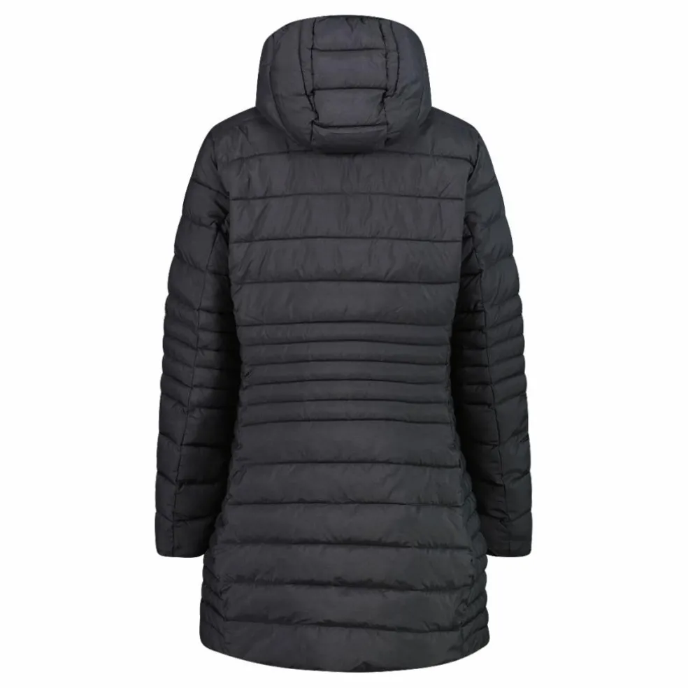 Piumino lungo Sorona® Aura melange da donna