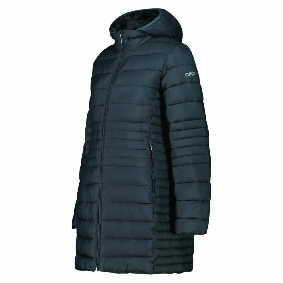 Piumino lungo Sorona® Aura melange da donna