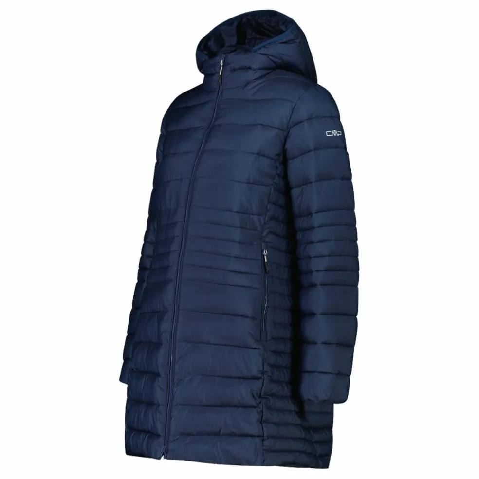 Piumino lungo Sorona® Aura melange da donna