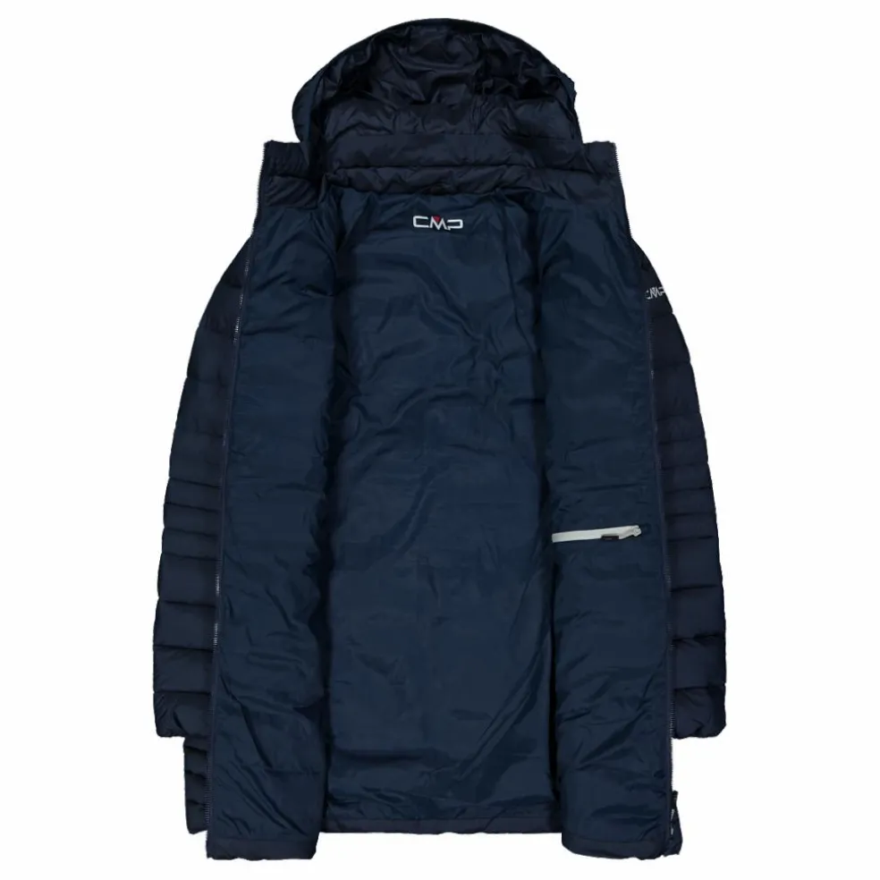 Piumino lungo Sorona® Aura melange da donna