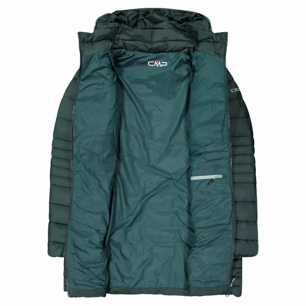 Piumino lungo Sorona® Aura melange da donna