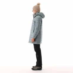 Piumino lungo Sorona® Aura melange da donna