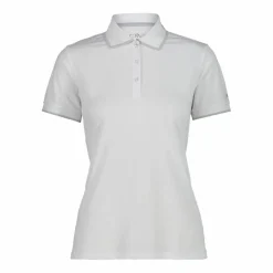 Polo donna in stretch piquet