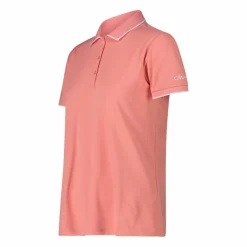 Polo donna in stretch piquet