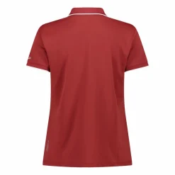 Polo donna in stretch piquet
