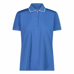 Polo donna in stretch piquet