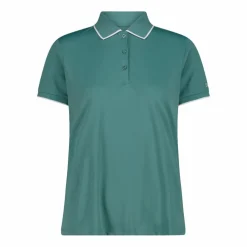 Polo donna in stretch piquet