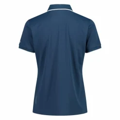 Polo donna in stretch piquet