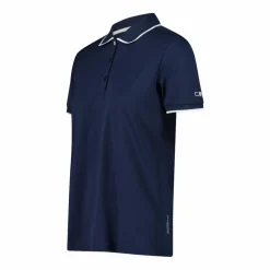 Polo donna in stretch piquet