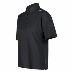 Polo in piquet stretch tinta unita da donna