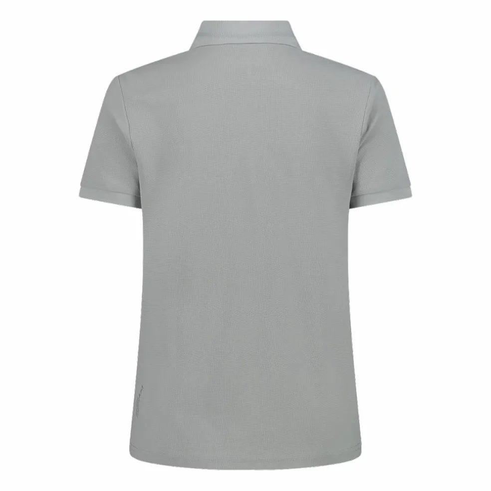 Polo piquet tinta unita donna in tactel