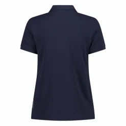 Polo piquet tinta unita donna in tactel