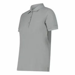 Polo piquet tinta unita donna in tactel