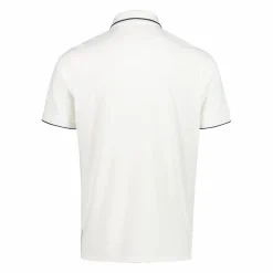 Polo uomo in stretch polyester e modal