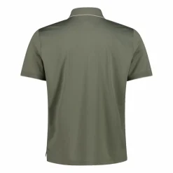 Polo uomo in stretch polyester e modal