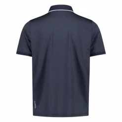 Polo uomo in stretch polyester e modal