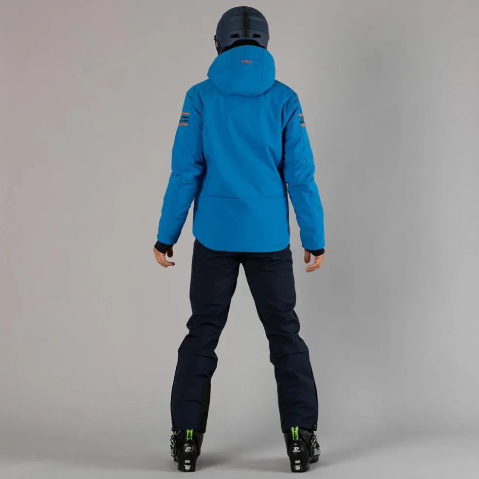 Salopette da uomo da sci in softshell