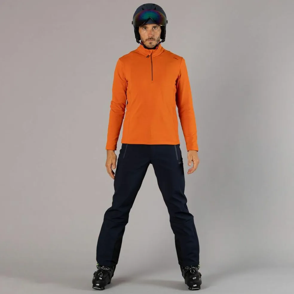 Salopette da uomo da sci in softshell