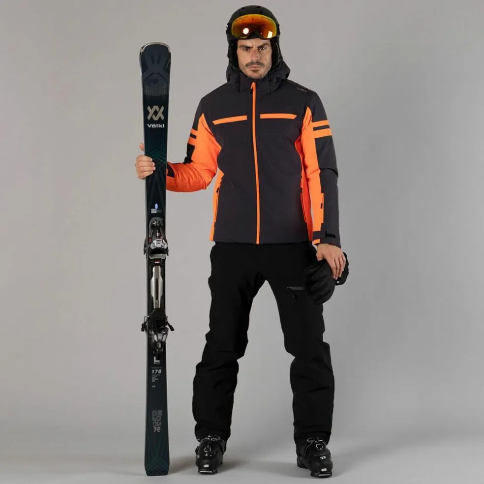 Salopette da uomo da sci in softshell