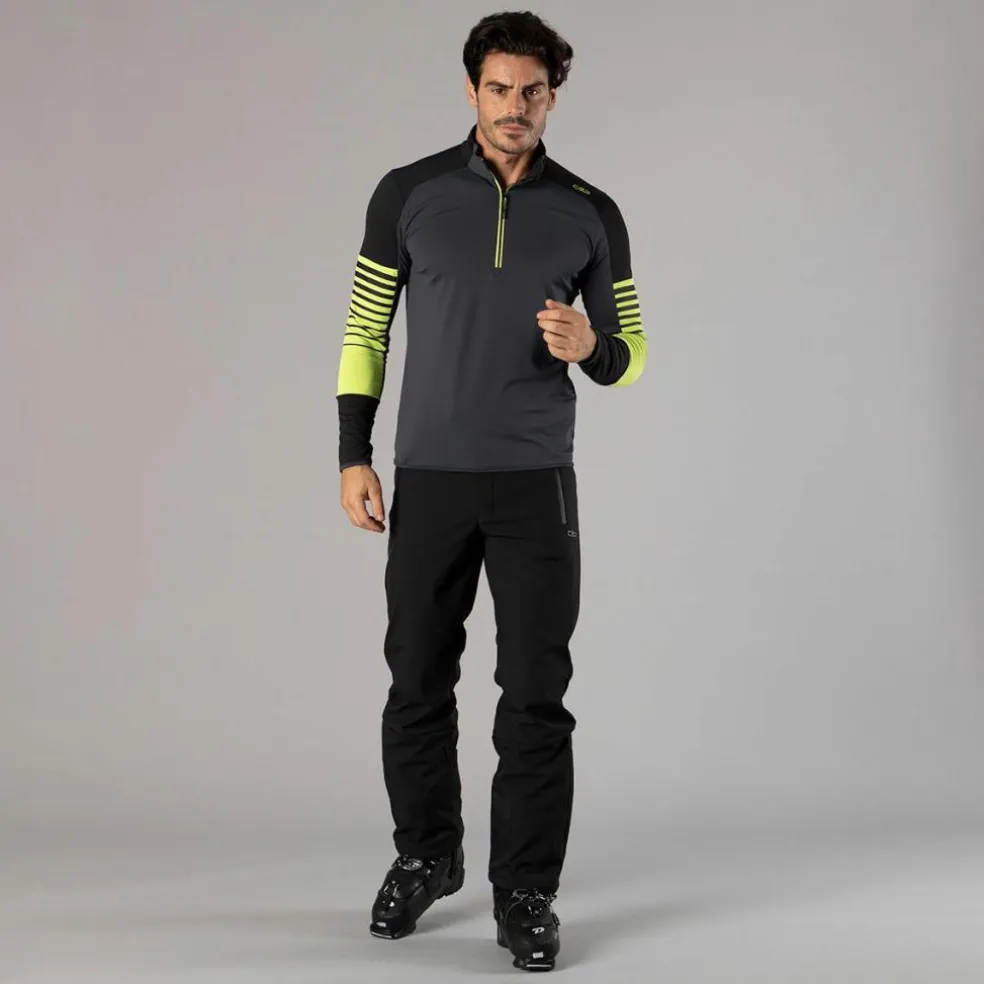 Salopette da uomo da sci in softshell