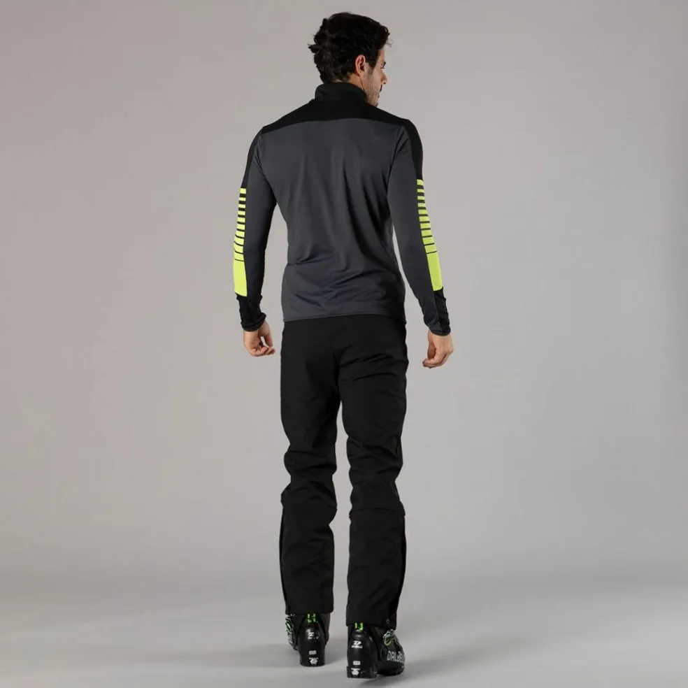 Salopette da uomo da sci in softshell