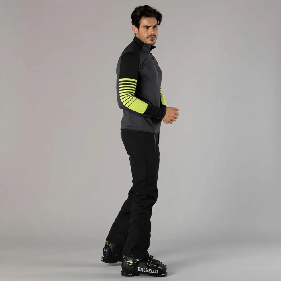 Salopette da uomo da sci in softshell