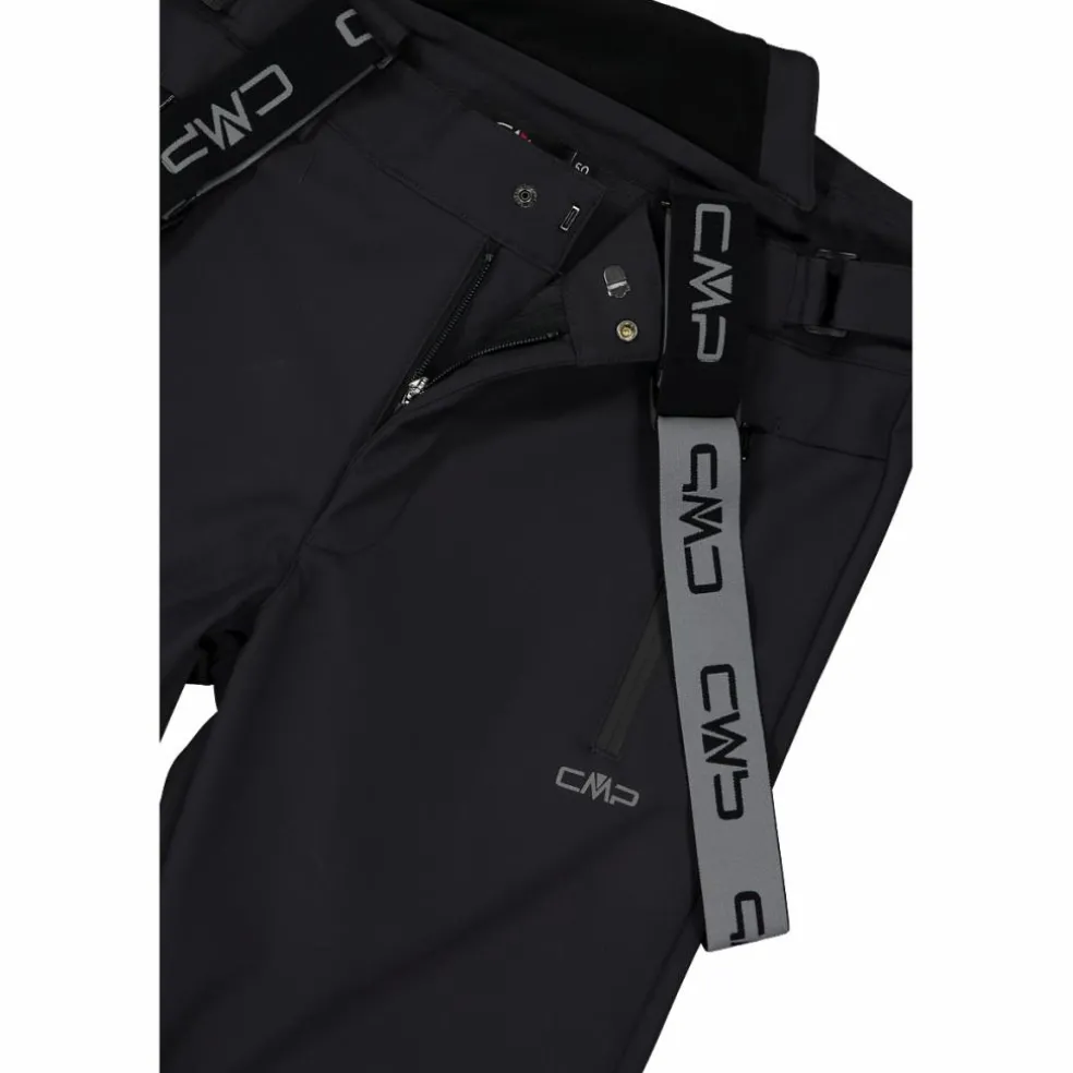 Salopette da uomo da sci in softshell