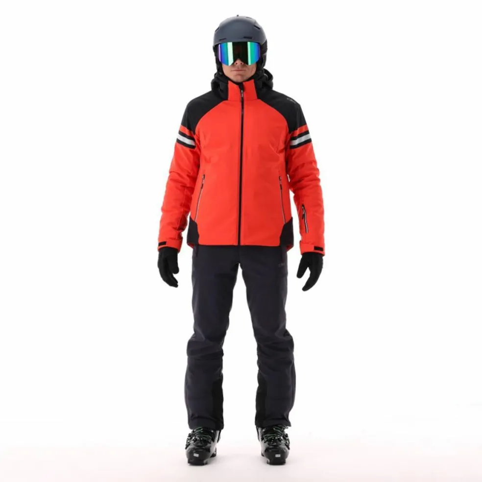 Salopette da uomo da sci in softshell