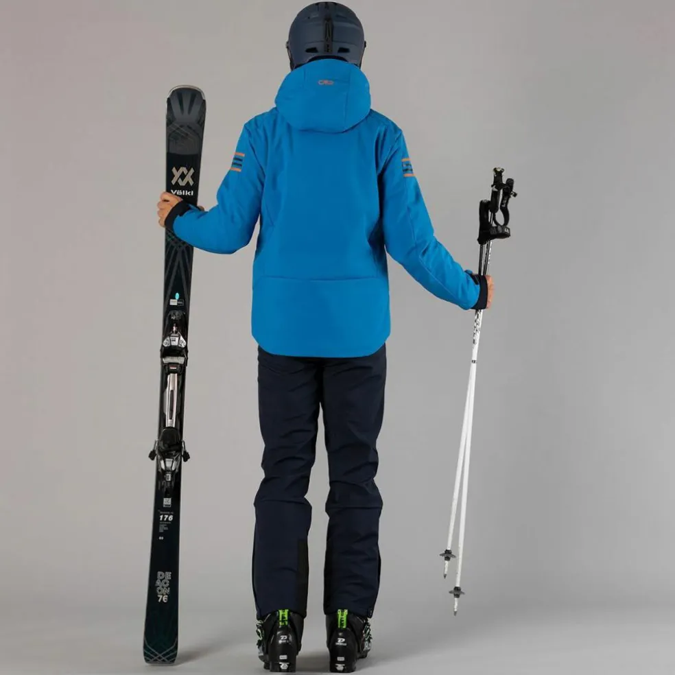 Salopette da uomo da sci in softshell