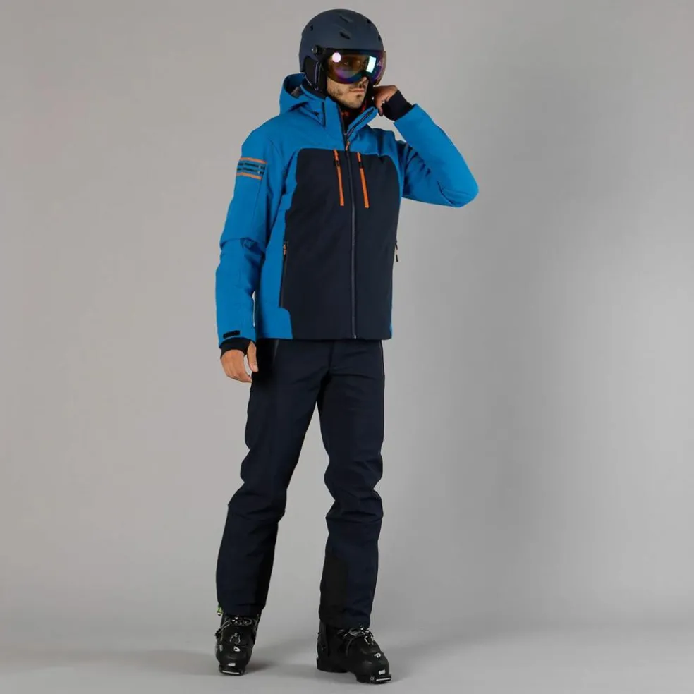 Salopette da uomo da sci in softshell
