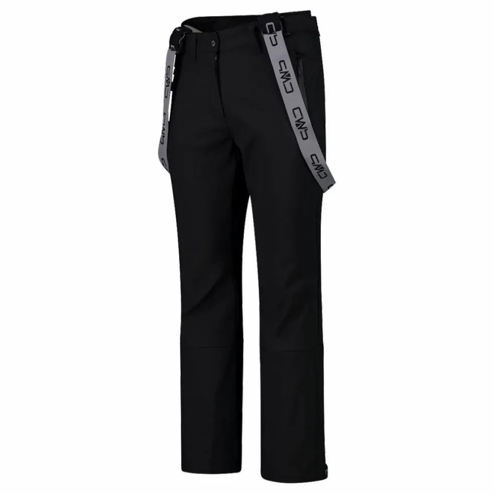 Salopette donna da sci in softshell