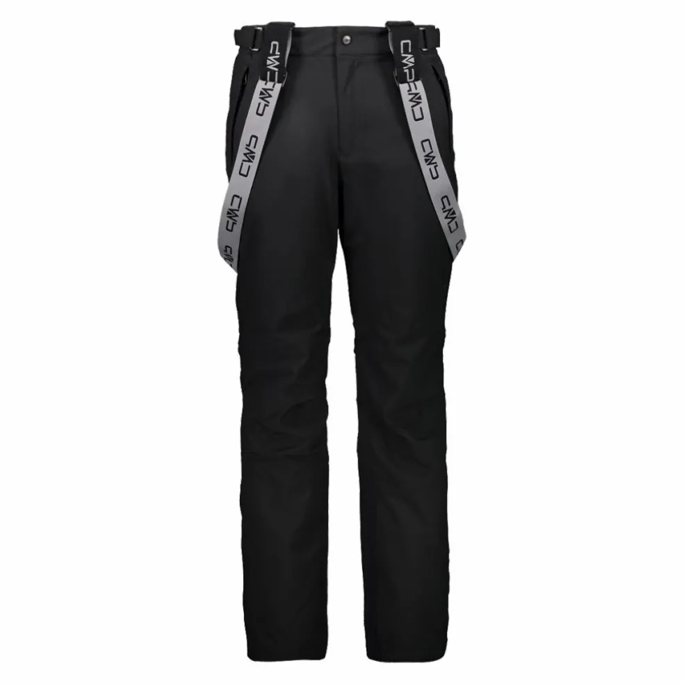 Salopette sci uomo con bretelle removibili extra long