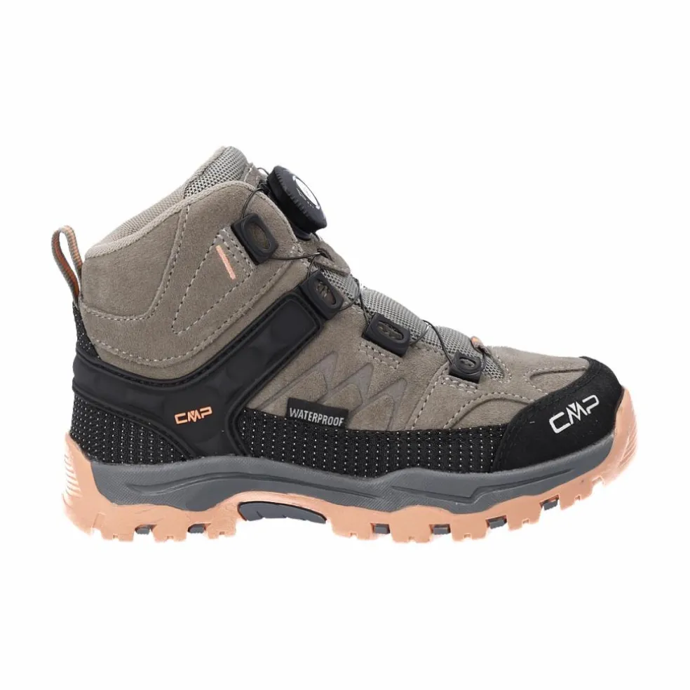 Scarpa da trekking Kiruna da bambino con Fitgo taglio mid