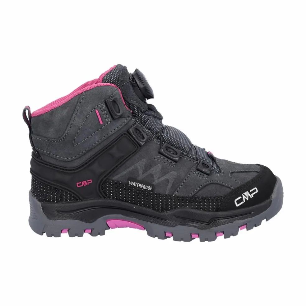 Scarpa da trekking Kiruna da bambino con Fitgo taglio mid