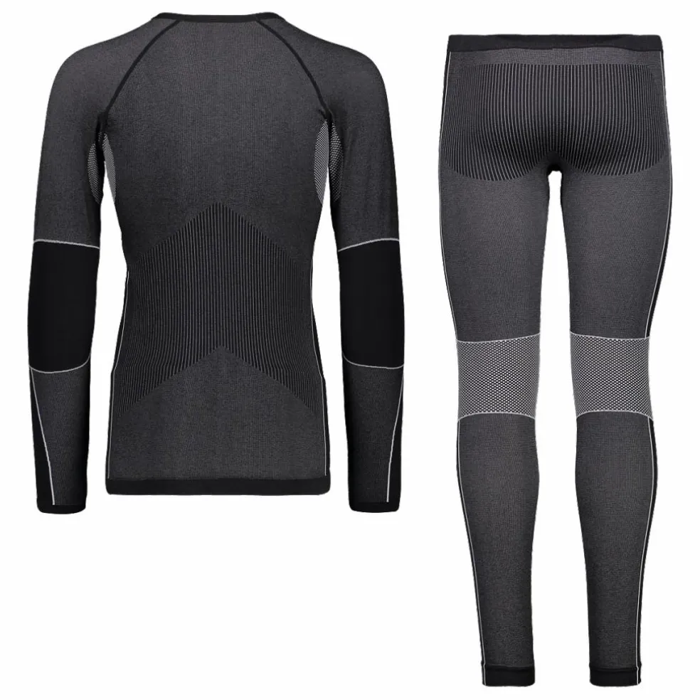 Set intimo maglia e calzamaglia senza cuciture da uomo
