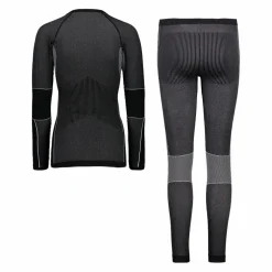Set intimo maglia e calzamaglia senza cuciture da donna