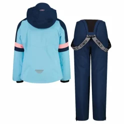 Set sci da bambina in twill
