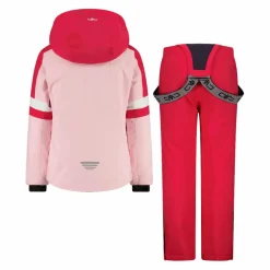 Set sci da bambina in twill