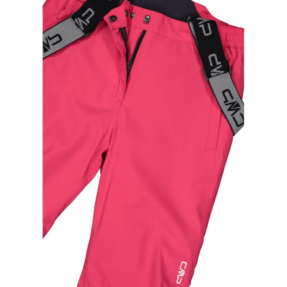 Set sci da bambina in twill