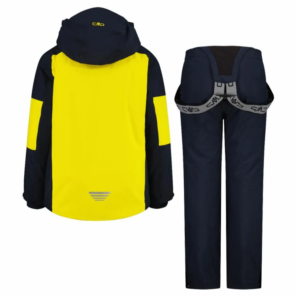 Set sci da bambino in twill