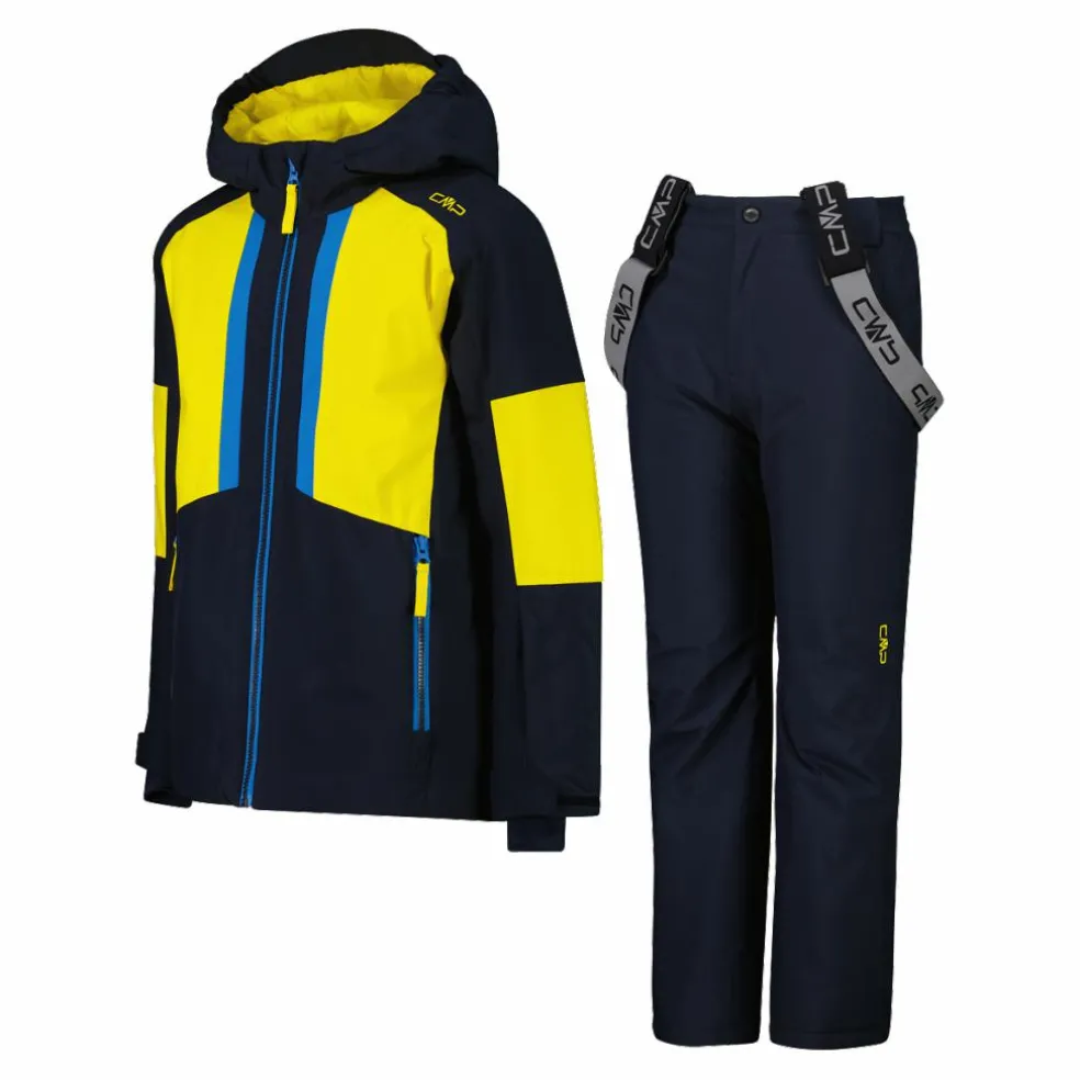 Set sci da bambino in twill