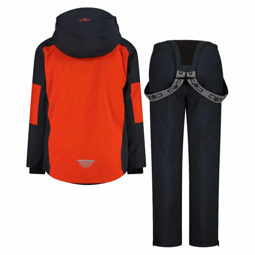 Set sci da bambino in twill