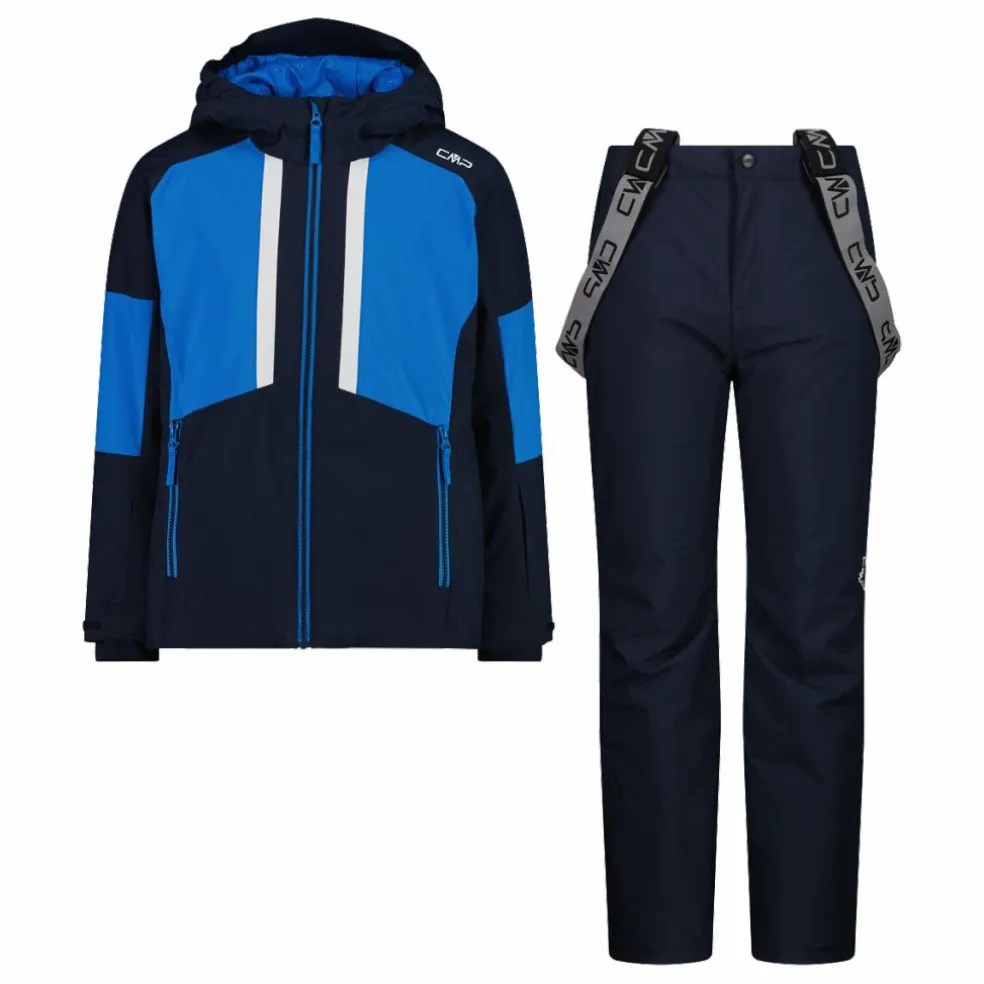 Set sci da bambino in twill