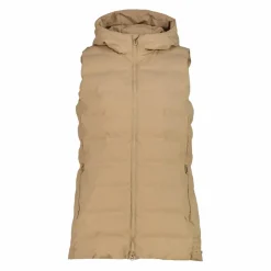 Smanicato lungo da donna imbottito con cappuccio