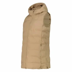 Smanicato lungo da donna imbottito con cappuccio