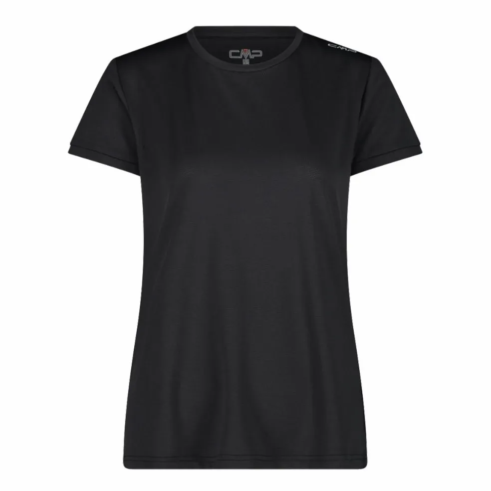 T -shirt Unlimitech da donna con logo in Grafene